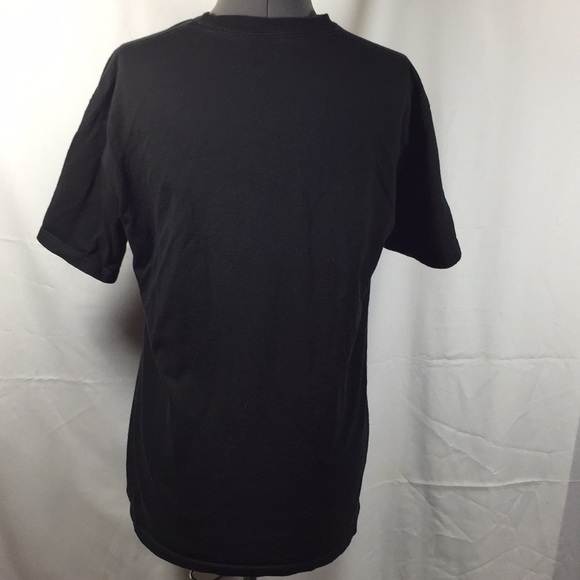 Steelers Tee Shirt Men Size M/M Black Shirt Sleeves - Picture 3 of 6